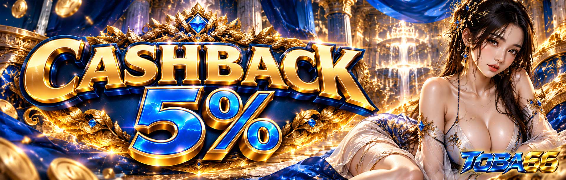 CASHBACK 5% TOBA66